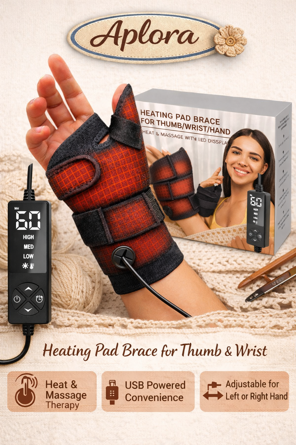 Aplora Wrist & Thumb Massager